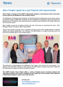 The Cooperative Logistics Network, June 2017, online