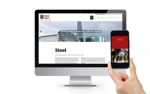 quick steel website app
